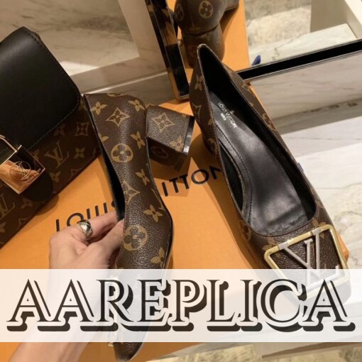 Replica Louis Vuitton Madeleine Pump LV 1A64FU 6