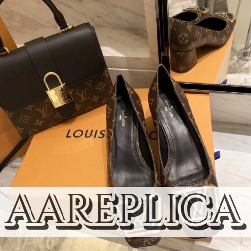 Replica Louis Vuitton Madeleine Pump LV 1A64FU 7