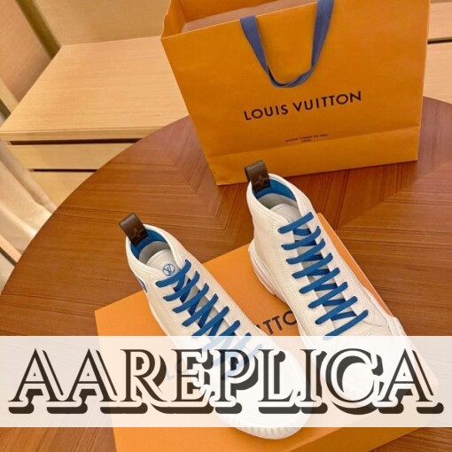 Replica LV Squad Sneaker Boot Louis Vuitton 1A940S 4