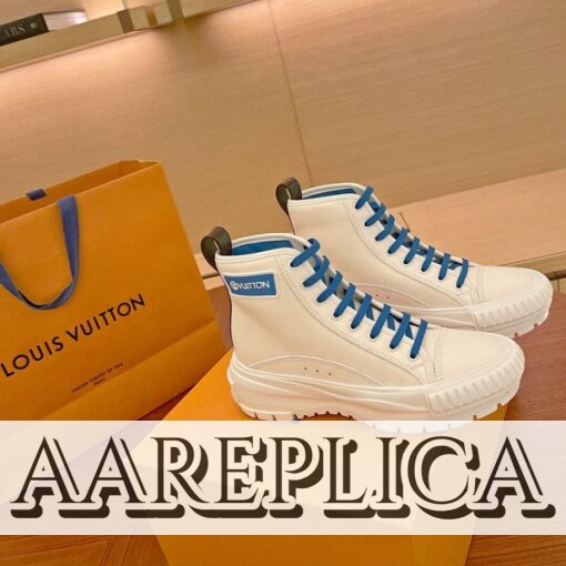 Replica LV Squad Sneaker Boot Louis Vuitton 1A940S 8