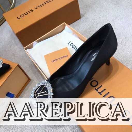 Replica Louis Vuitton Madeleine Pump LV 1A64AN 4