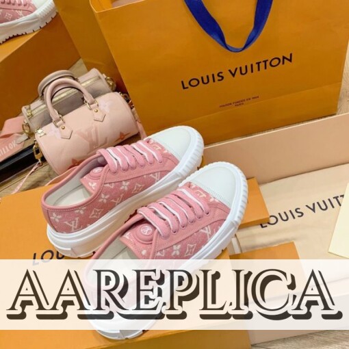 Replica Louis Vuitton LV Squad Sneaker 1A9S0T 4