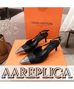 Replica Louis Vuitton Urban Twist Slingback Pump LV 1A5L68 2