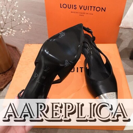 Replica Louis Vuitton Urban Twist Slingback Pump LV 1A5L68 3