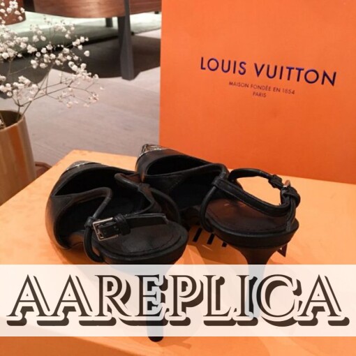 Replica Louis Vuitton Urban Twist Slingback Pump LV 1A5L68 6