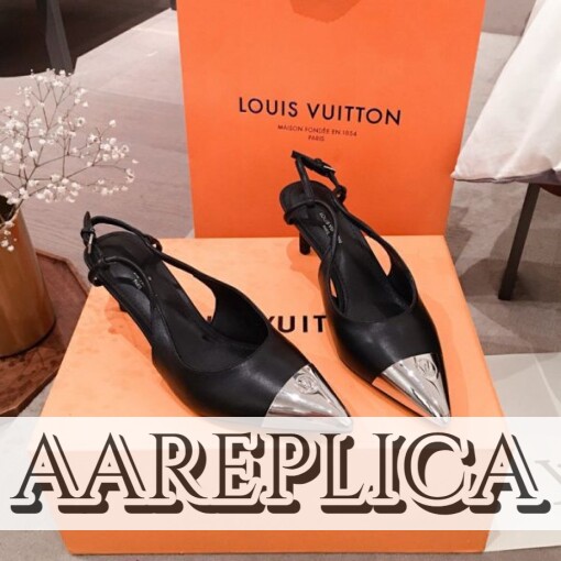 Replica Louis Vuitton Urban Twist Slingback Pump LV 1A5L68 9