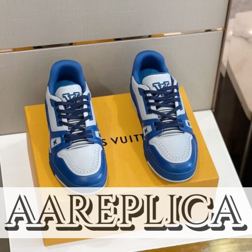 Replica Louis Vuitton LV Trainer Sneaker 1AA6UP 2