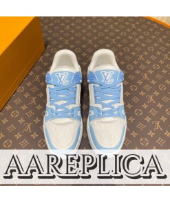 Replica Louis Vuitton LV Trainer Sneaker 1AA6YM 2