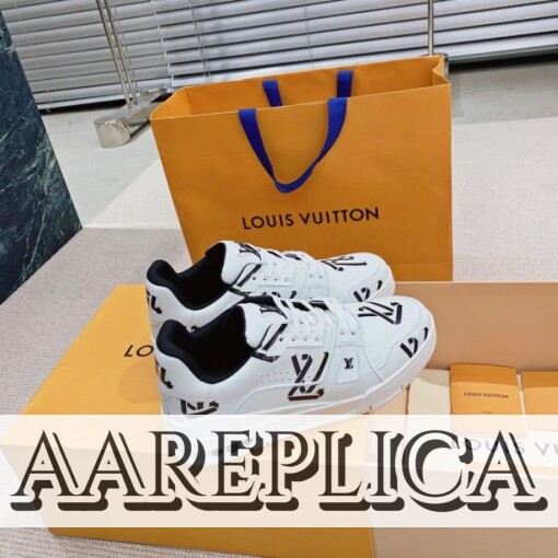 Replica Louis Vuitton LV Trainer Sneaker 1AAGXZ 7