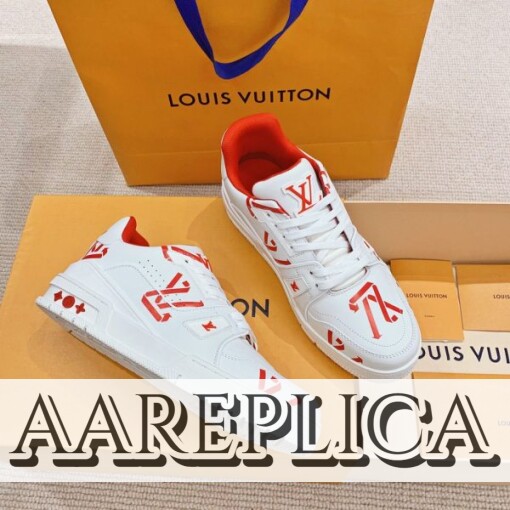 Replica Louis Vuitton LV Trainer Sneaker 1AAGYJ 6