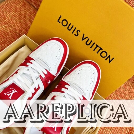 Replica Louis Vuitton LV Trainer Sneaker 1AANFA 5