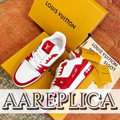 Replica Louis Vuitton LV Trainer Sneaker 1AANFA 7