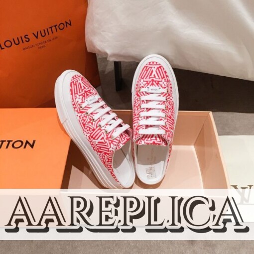 Replica Louis Vuitton 1A85NN LV Crafty Stellar Open Back Sneaker 8