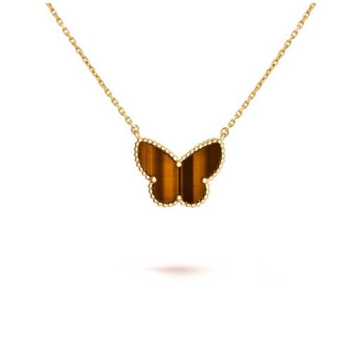 Replica Van Cleef & Arpels Lucky Alhambra butterfly pendant VCARD98500