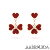 Replica Van Cleef & Arpels Lucky Alhambra earrings VCARD79800 4