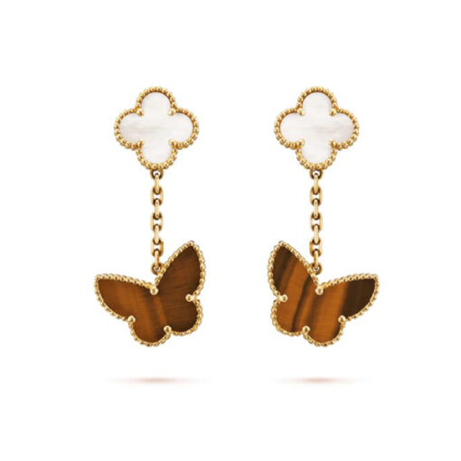 Replica Van Cleef & Arpels Lucky Alhambra earrings VCARD79800