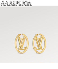 Replica Louis Vuitton LOUISE HOOP GM EARRINGS M64288