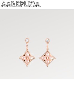 Replica Louis Vuitton COLOR BLOSSOM BB STAR EAR STUDS Q96667