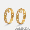 Replica Versace Fendace Hoop Earrings 1005395-1A00620_3J000 5