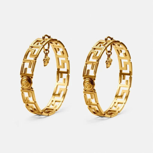 Replica Versace Fendace Hoop Earrings 1005395-1A00620_3J000