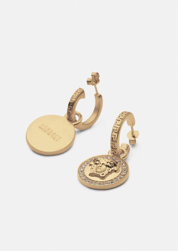 Replica Versace Greca And Medusa Drop Earrings DG2D748-DJMX_D01O 2