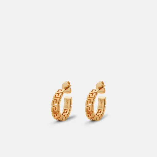 Replica Versace Greca Hoop Earrings DG28199-DJMT_D00H