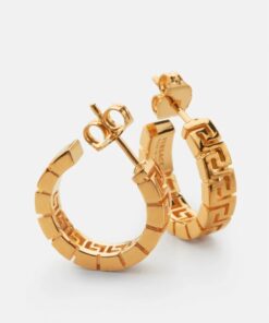 Replica Versace Greca Hoop Earrings DG28199-DJMT_D00H 2