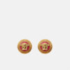 Replica Versace Enamel Medusa Stud Earrings DG27256-DJMR_K41T 5