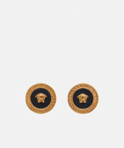 Replica Versace Enamel Medusa Stud Earrings DG27256-DJMR_K41T