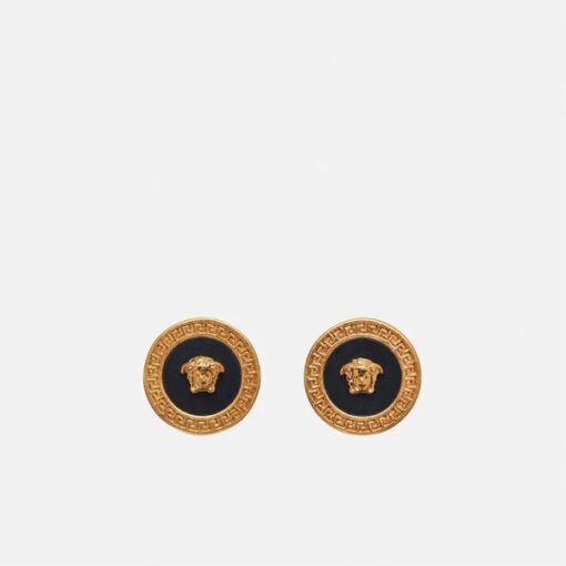 Replica Versace Enamel Medusa Stud Earrings DG27256-DJMR_K41T