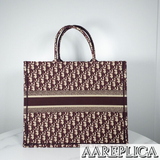 Replica Dior Book Tote M1286ZRIW_M974 6