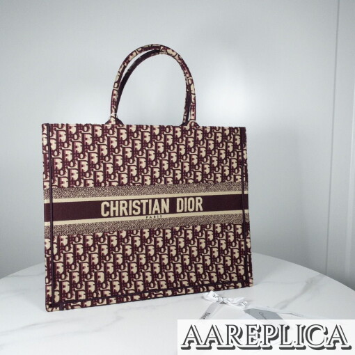 Replica Dior Book Tote M1286ZRIW_M974 7