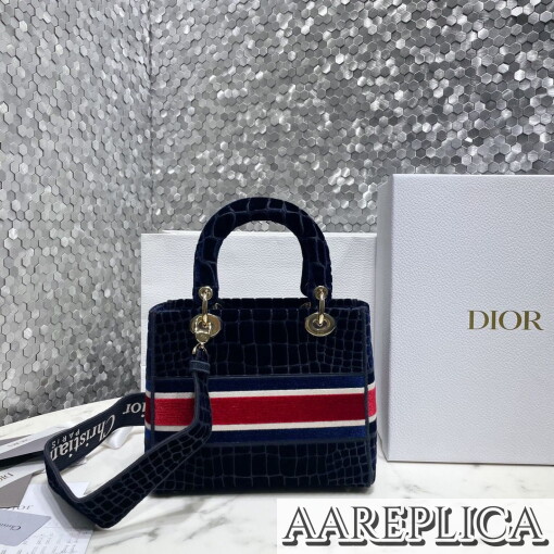 Replica Dior Medium Lady D-Lite Bag M0565OTGU_M928 2