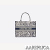 Replica Small Dior Book Tote M1296ZRIW_M974 10