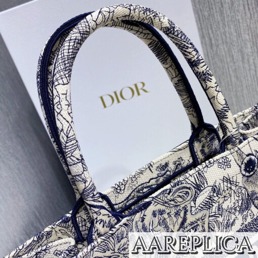 Replica Small Dior Book Tote M1296ZTDT_M808 5