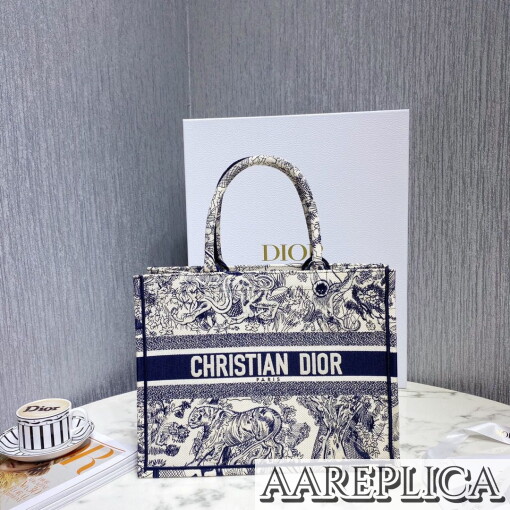 Replica Small Dior Book Tote M1296ZTDT_M808 9