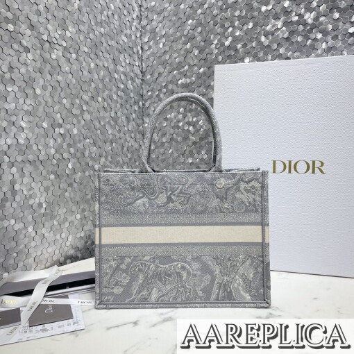 Replica Small Dior Book Tote M1296ZRGO_M932 2