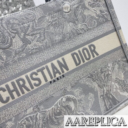 Replica Small Dior Book Tote M1296ZRGO_M932 8