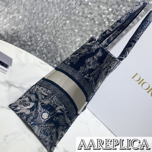 Replica Small Dior Book Tote M1296ZRGO_M928 6