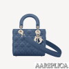 Replica Small Lady Dior My ABCDior Bag M0538OCEA_M45M 4