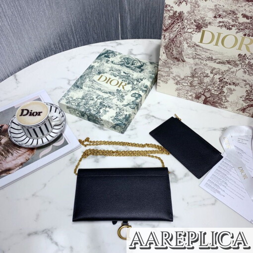 Replica Dior Saddle Wallet S5614CBAA_M900 2