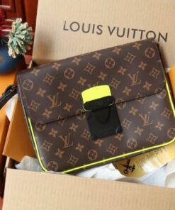 Replica Louis Vuitton S Lock A4 Pouch LV M80774