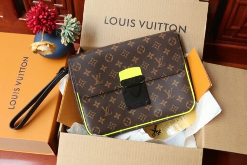 Replica Louis Vuitton S Lock A4 Pouch LV M80774