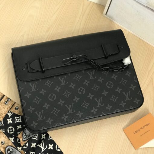 Replica Louis Vuitton Pochette Steamer LV M80107 5