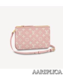 Replica Louis Vuitton Double Zip Pochette LV M81429