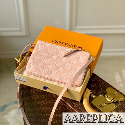 Replica Louis Vuitton Double Zip Pochette LV M81429 2