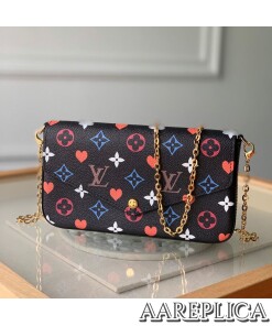 Replica Louis Vuitton Game On Félicie Pochette LV M80232