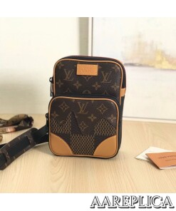 Replica LV N40379 Louis Vuitton Nigo Amazone Sling Bag