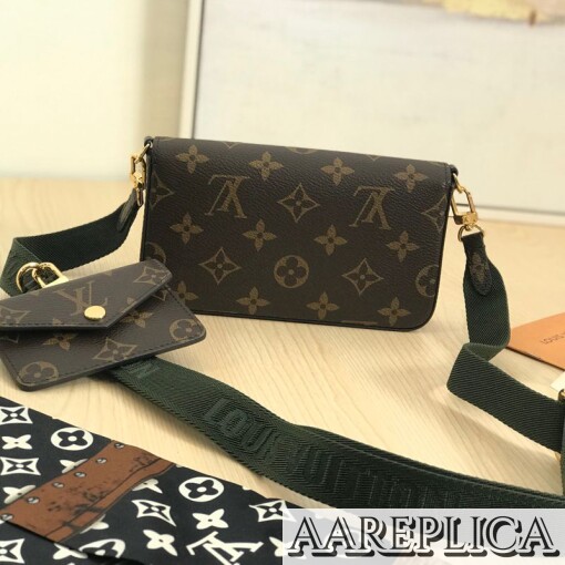 Replica Louis Vuitton Félicie Strap & Go LV M80091 2