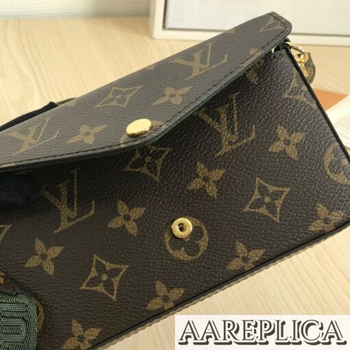 Replica Louis Vuitton Félicie Strap & Go LV M80091 4